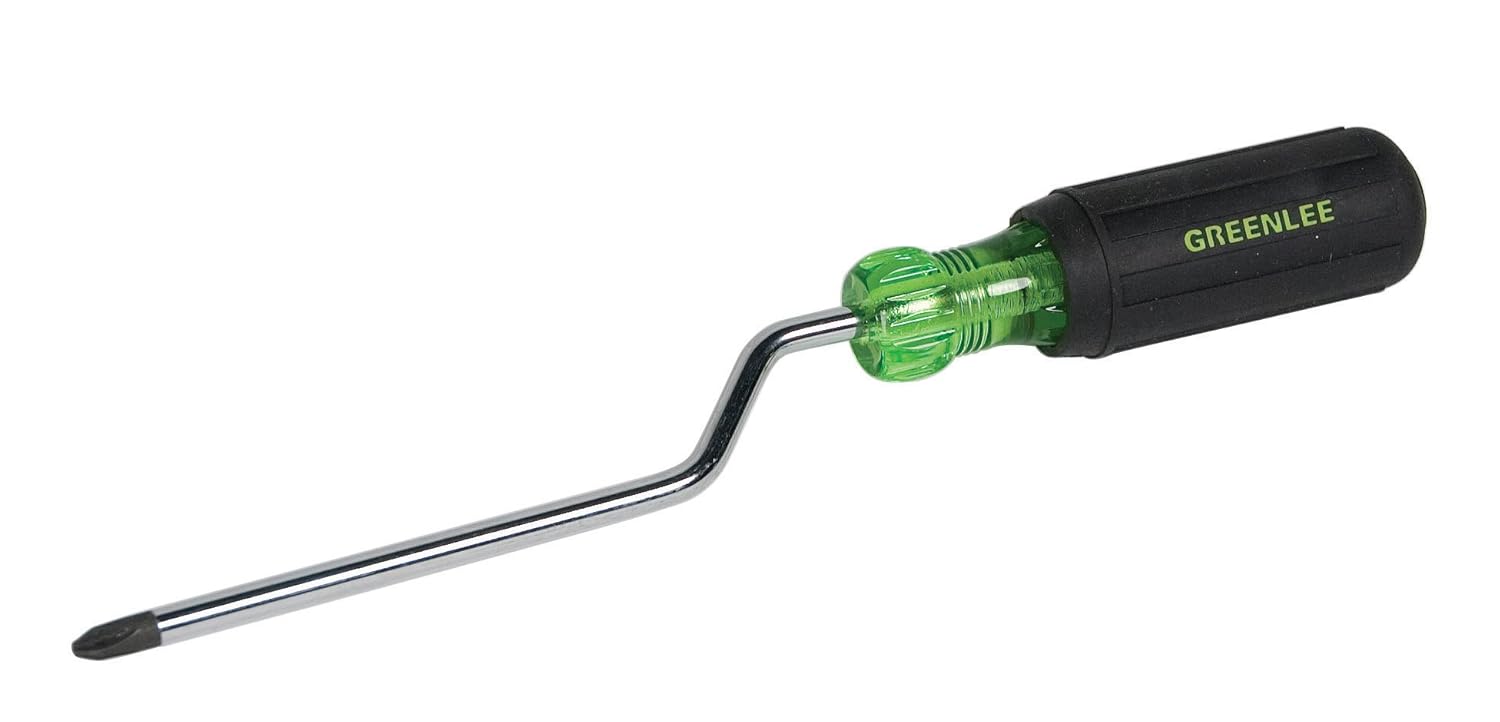 Greenlee 015354C Crank Action Screwdriver, Phillips Tip, No. 2