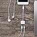 2 in1 Lightning Audio +Charger Adapter for iPhone X 8/7/6/Plus to 3.5mm Headset Earphone.Headphone Audio Splitter and Charging Adaptor(Support Audio + Charge + +Compatible iOS 10.3/11or Later)