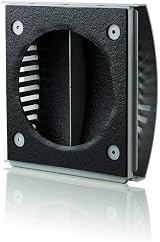 Fantronix 100 mm Grey Wall Vent Cover with Wind & Draft Reduction view 2