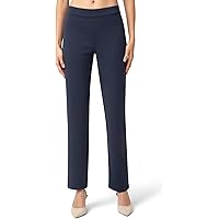 Rafaella Women's Curvy Gabardine Slim Leg Dress Pant with Pockets, Two-Way Stretch, Soft Work Slacks, 30" & 32" Inseam, Coffee Melange, 4 at Amazon Women's Clothing store Rafaella Women's Curvy Gabardine Slim Leg Dress Pant with Pockets, Two-Way Stretch, Soft Work Slacks, 30" & 32" Inseam, Coffee Melange, 4 at Amazon Women's Clothing store