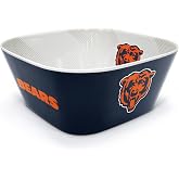 YouTheFan NFL Chicago Bears Large Party Bowl One Size(Pack of 6)