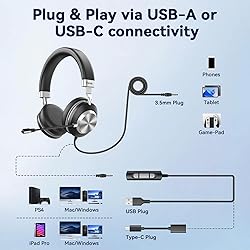 Cell Phone Headset with Microphone Noise Cancelling