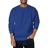 Hanes mens Ultimate Sweatshirt, Heavyweight Fleece Sweatshirt, Crewneck Pullover for Men