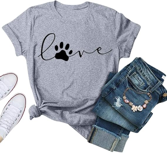 Amazon Wangolk 半袖 Tシャツ レディース Oネック文字 花柄 ベーシック トップス セクシー シンプル ブラウス スポーツウェア カジュアル ファッション チュニック 大きいサイズ 春夏 可愛い 通勤 スカジュアル トップス レディース 通販