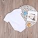 Newborn Baby Boy Girl Romper Tops Shirt Sister & Brother Outfits Set Clothes (0-6 Months, Little Brother)
