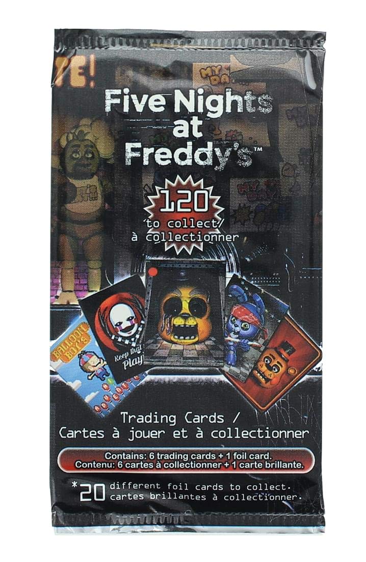 FIVE NIGHTS AT FREDDY'S Trading Card Pack