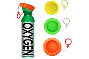 AIFEEDI Silicone Oxygen Canister Lids, Portable Oxygen Can Saver Cover, Keep Canned Oxygen Cylinder Tops Clean. Applicable to 3 Liter, 5 Liter, 10 Liter O2 Canister.