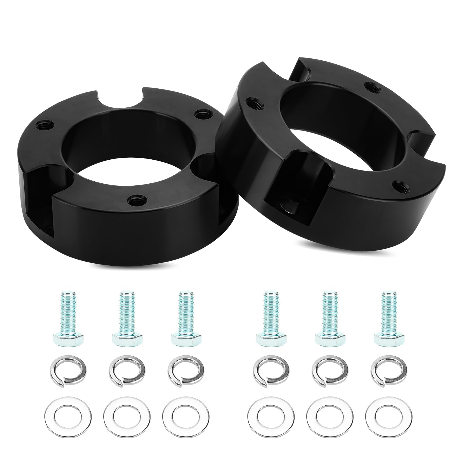 Photo 1 of 3 inch Front Suspension Lift Kit Compatibile with 2005-2023 Toyota Tacoma, 2003-2023 4Runner, 3" Strut Spacers, Front Leveling Lift Kit for 2007-2014 FJ Cruiser 4WD, Set of 2