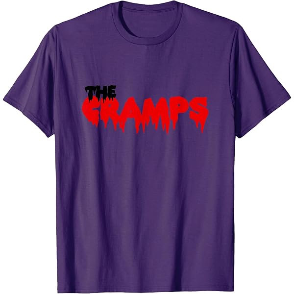 Amazon.com: The Cramps T-Shirt Funny Text Tee T-Shirt : Clothing