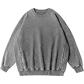 Bobeutou Oversized Hoodie Men Vintage Cotton Casual Hooded Sweatshirt Trendy Baggy Basic Hoodies Retro Pullover Streetwear