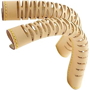 1Pair Leather Handbag Handle Wrap Cover, Bag Grip Protector for 20 25 30cm Straps, Self-Adhesive Purse Strap Pad for Shopping