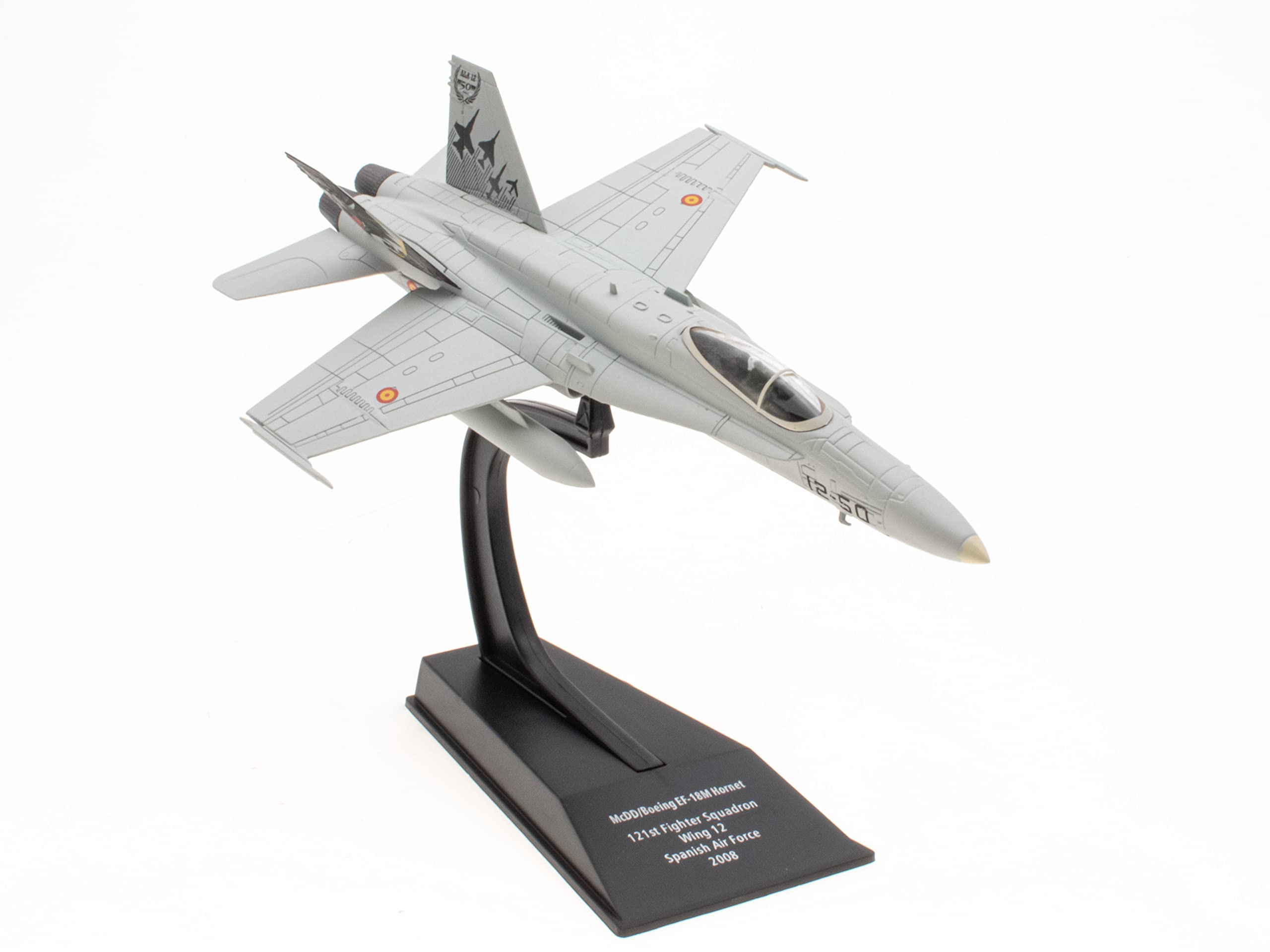 OPO 10 - 1/100 military fighter aircraft compatible with McDD/Boeing EF-18M Hornet SPANISH AIR FORCE 2008 - CP56