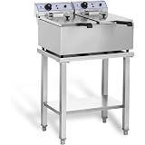 Panier Pour Friteuse Professionnelle Royal Catering 8L - Inox, Poignée Séparable - Compatible Friteuses RCEF-08