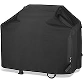 Unicook 50 Inch Outdoor BBQ Grill Cover with Air Vents/Handles/Straps, Heavy Duty Waterproof, Fade Resistant, Fits for Weber Char-Broil Nexgrill 2-3 Burner Gas Grills etc