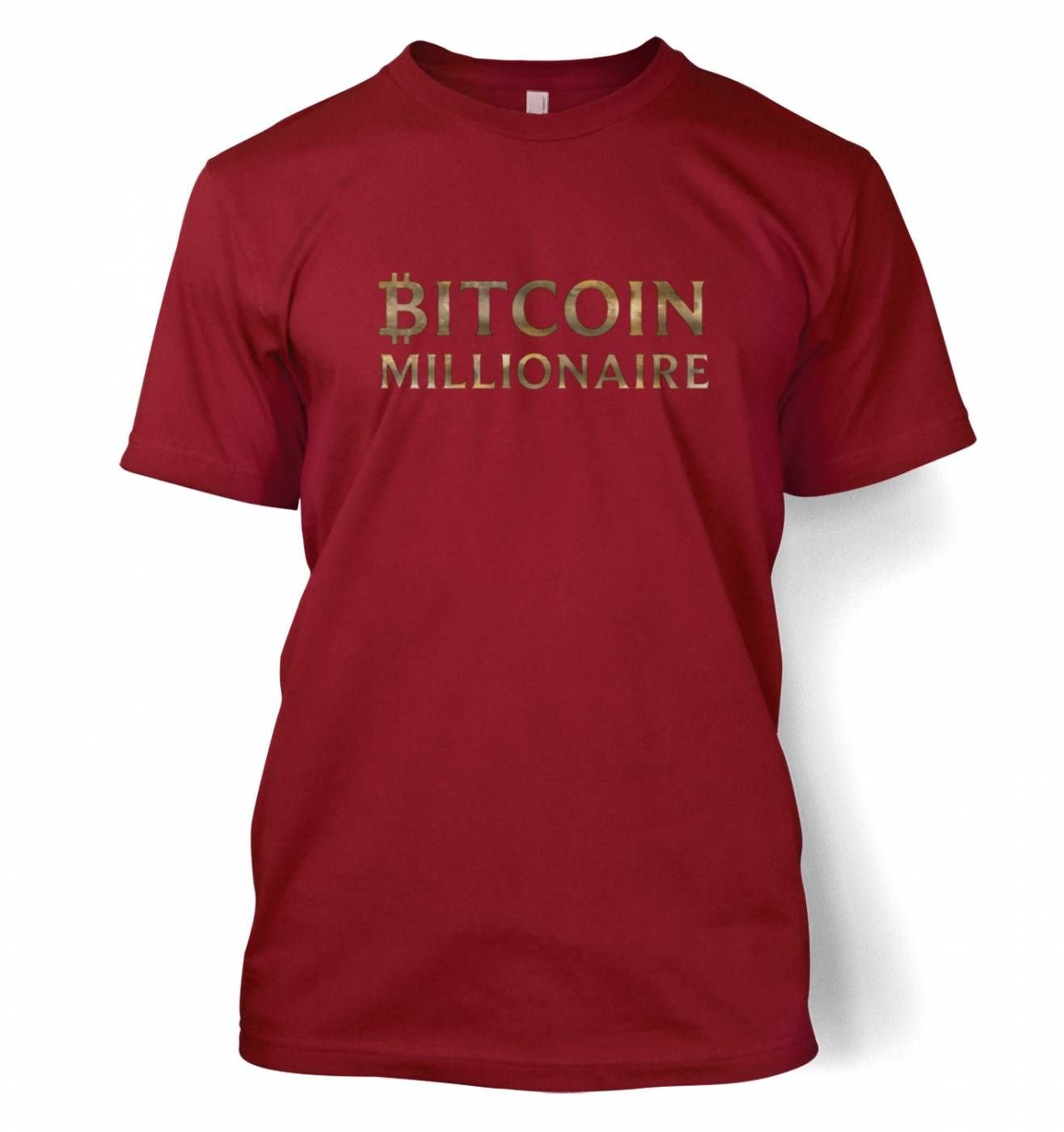 Geeky Tshirts By Something Geeky Mens Bitcoin Millionaire T Shirt |  Desertcart Seychelles