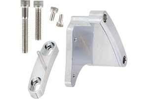 SEBLAFF Engine System 6in to 7in Aluminum Adjustable Timing Tab Pointer Balancer Replacement for SBC 283 305 327 350 and 400 Engine