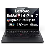 Amazon.com: Lenovo ThinkPad E14 Gen 7 Laptop, AMD Ryzen 7 250