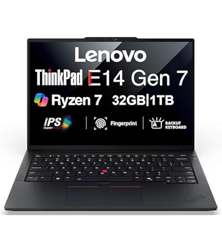 Amazon.com: Lenovo ThinkPad E14 Gen 7 14