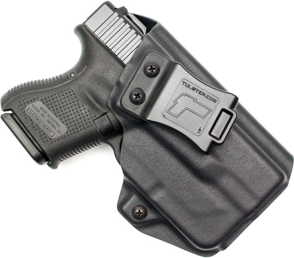 Tulster IWB Profile Holster in Right Hand fits: Glock 26/27/28/33 w/TLR-6