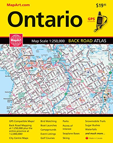 Download Ontario Back  Road Atlas