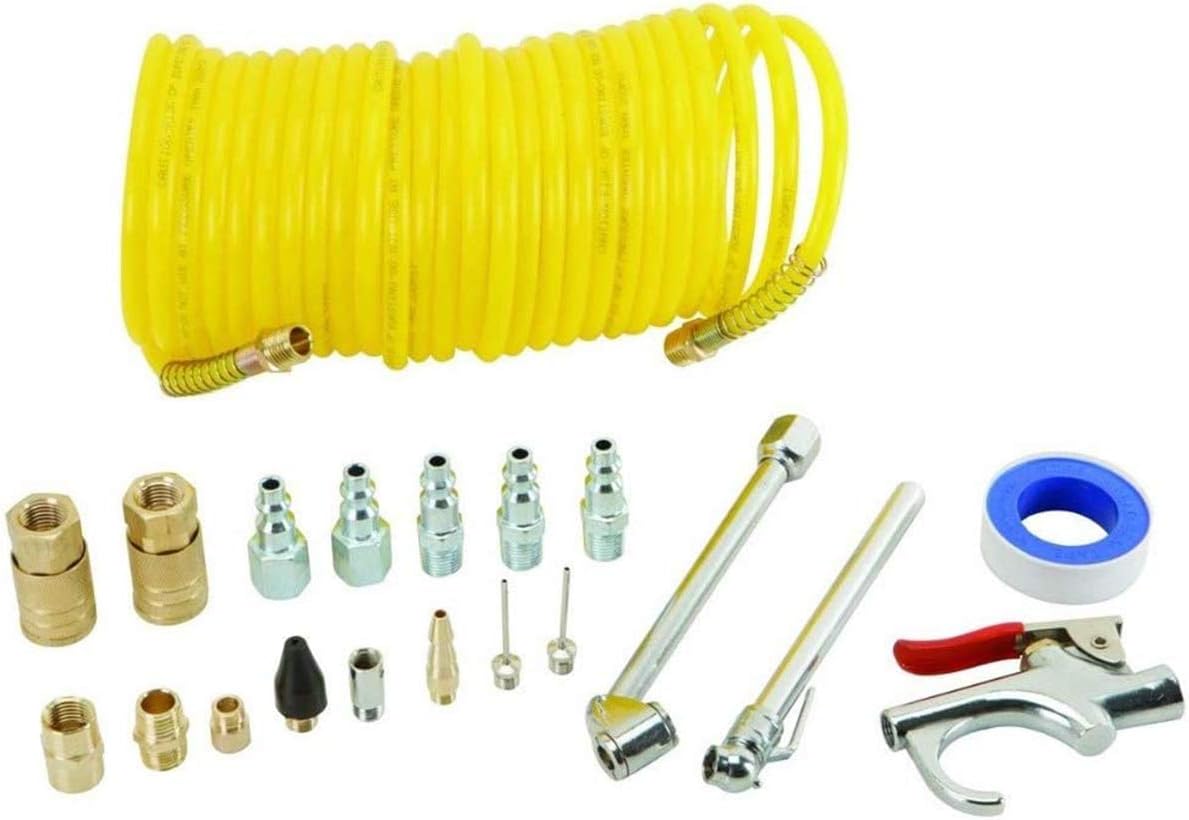 20 PCS Air Compressor Accessory Kit, Dust Removing Blow Gun with Air Compressor Tool and Nozzle Accessories Kit - Image 3