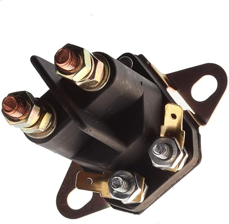 FridayParts 12V Universal Relay Solenoid 4 Post Plow for Western Fisher
