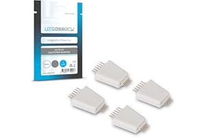 Litcessory V3 to V4 Lightstrip Adapter for Philips Hue Lightstrip Plus (4 Pack, White)