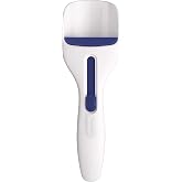Tovolo Cupcake Scoop Batter Dispenser for Cupcakes Muffins Pancakes &amp; Cookie Dough, Easy to Clean Batter Scoop Slide Dispenses Quicker for Even Size Baked Goods Kitchen Gadget, Deep Indigo