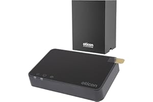 Otto Tech Oticon ConnectLine Adapter TV 3.0, Compatible with Oticon More, Real, Opn, Engage, Siya, Xceed Hearing Aids