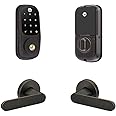 Yale Assure Lock Touchscreen Deadbolt with Matching Kincaid Lever, Oil-Rubbed Bronze