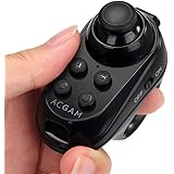 ACGAM R1 Bluetooth 4.0 スマホリモコン ゲームパッド ワイヤレス VRリモコン コントローラー 無線 IOS/Androidスマホ、タブレット対応