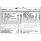 Multivitamin for Men and Women by Natures Boost  Multivitamin with Iron, Vitamin D, and Biotin  Daily Multivitamin Tablet Supplement  No Artificial Flavors and Gluten Free, 120 Count