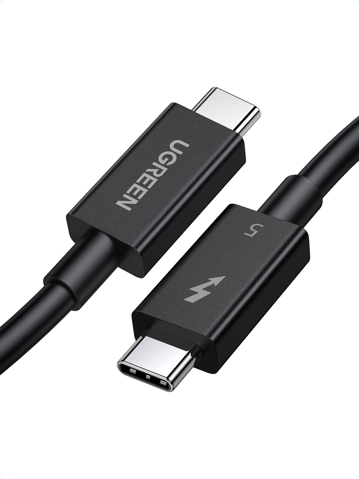 UGREEN Thunderbolt5 USB-C to USB-Cケーブル ブラック1mの商品画像