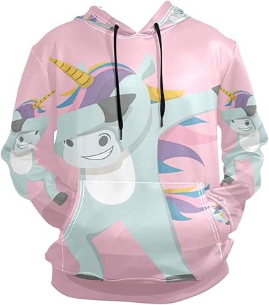pink rainbow hoodie