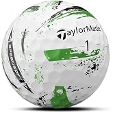 TaylorMade SpeedSoft Ink Golf Balls (Green, 3pk) 1 Sleeve 2024