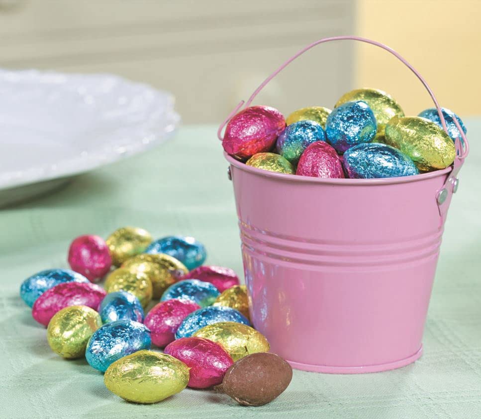 Foil Wrapped Chocolate Easter Eggs (90 individually wrapped candy) Bulk