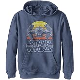 STAR WARS boys Sunset Tie Hoodie