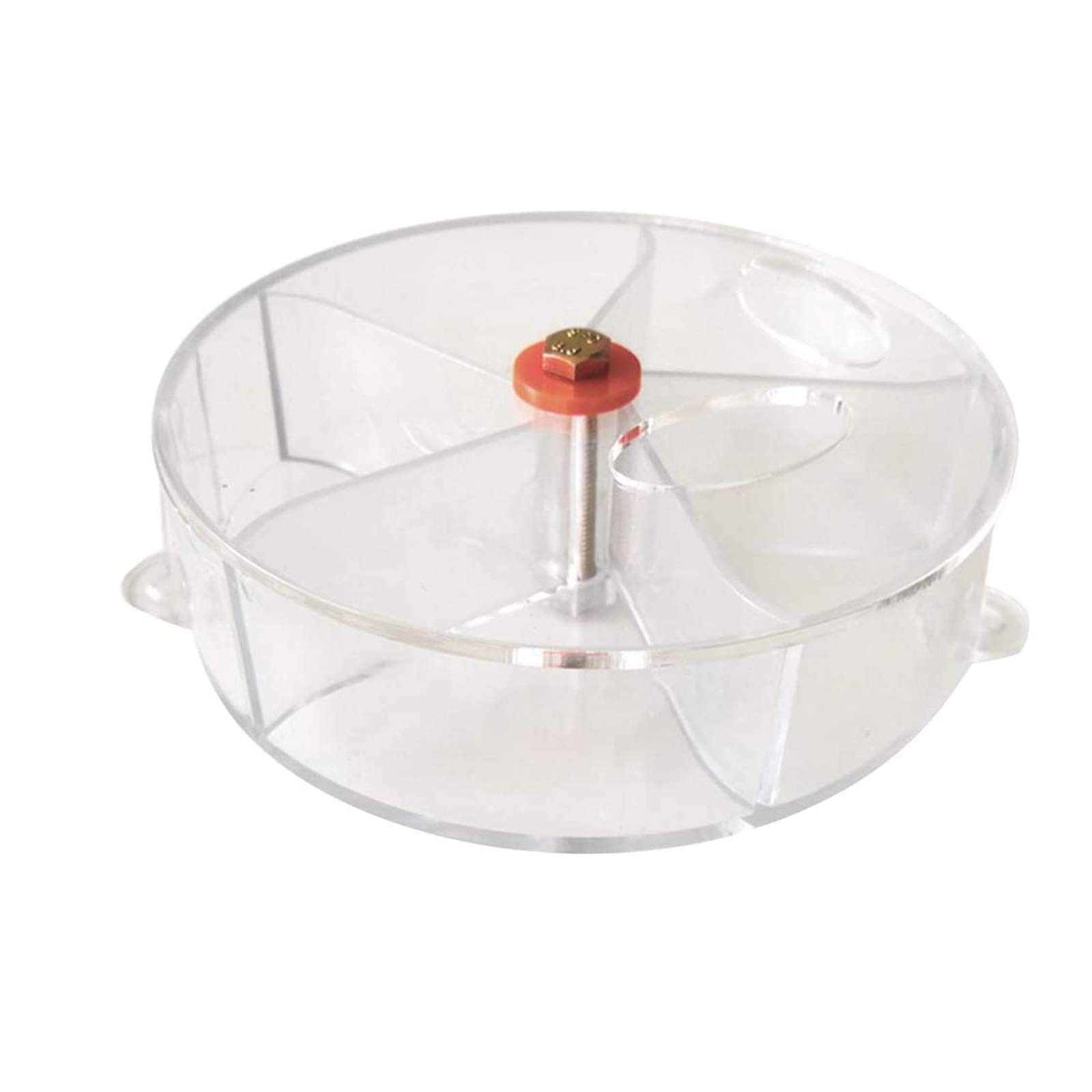 Bird Foraging Wheel,Bird Feeder Spins,Cage Fixed Bird Food Bowl,Parrot Wheel-like Feeder,Pet Crate for Parrot/Ckicken/Pigeon Small Animal Feeding(13cm)