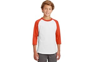 SPORT-TEK Youth Colorblock Raglan Jersey F20