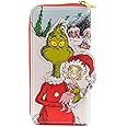 Loungefly Dr. Seuss The Grinch Loves The Holidays Zip Around Wallet, Multi, One Size