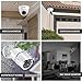 ZOSI 8CH 1080P Security Camera System Outdoor with 2TB Hard Drive,8 Channel 1080P CCTV Recorder and 8pcs HD 1920TVL Home Surveillance Cameras with Night Vision Easy Remote Access Motion Alert