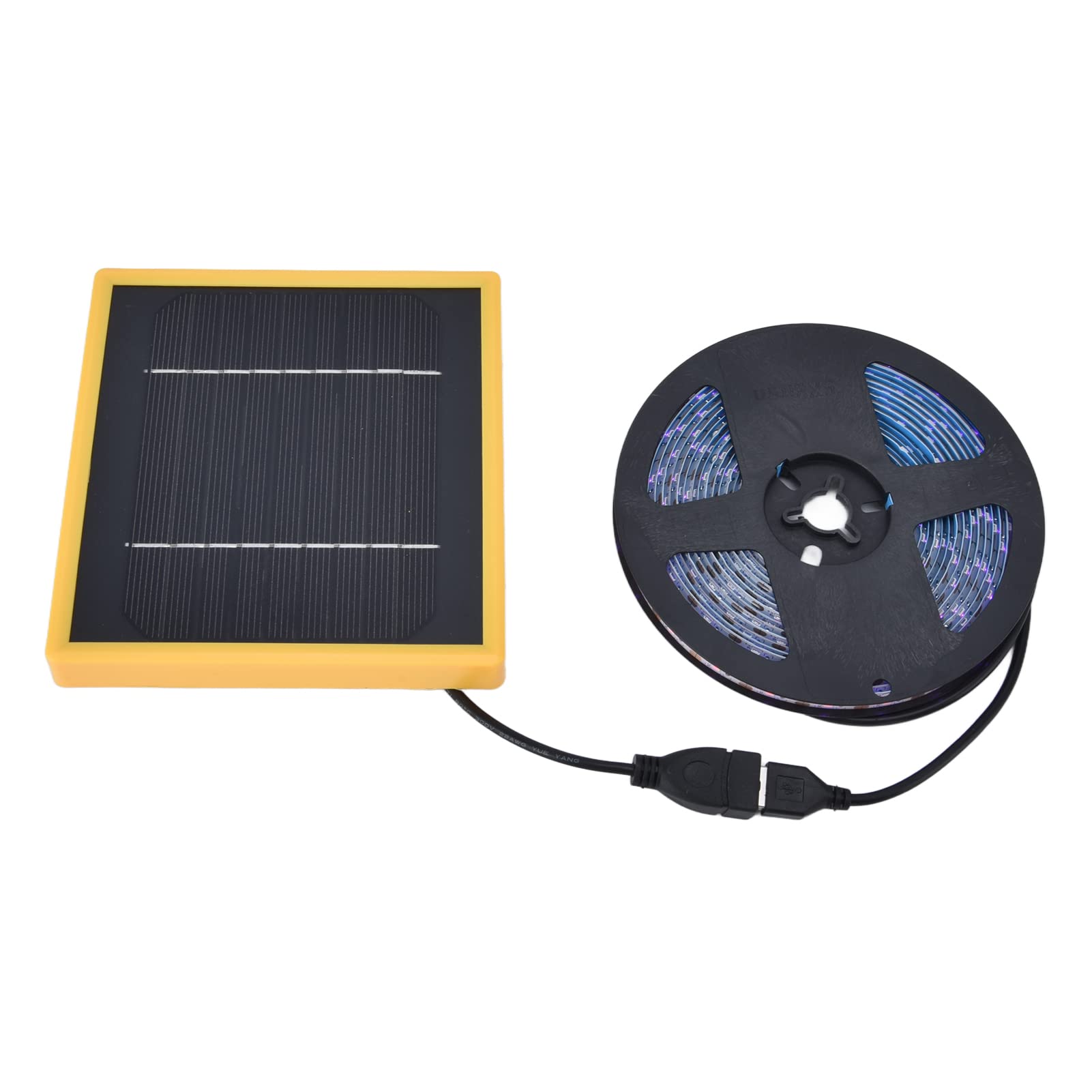 Full Spectrum LED Grow Lamp, 5W Solar Growing Lights, High Luminous Flux Plant Grow Flower Strip Lamp Light String for Gardening, Greenhouse, Indoor Hydroponic(3meter/9.84feet)