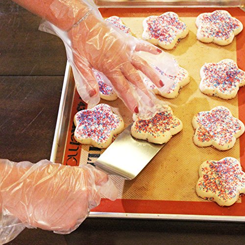 image for SimplySafe Poly Food Service Disposable Gloves, Translucent, 500 per B