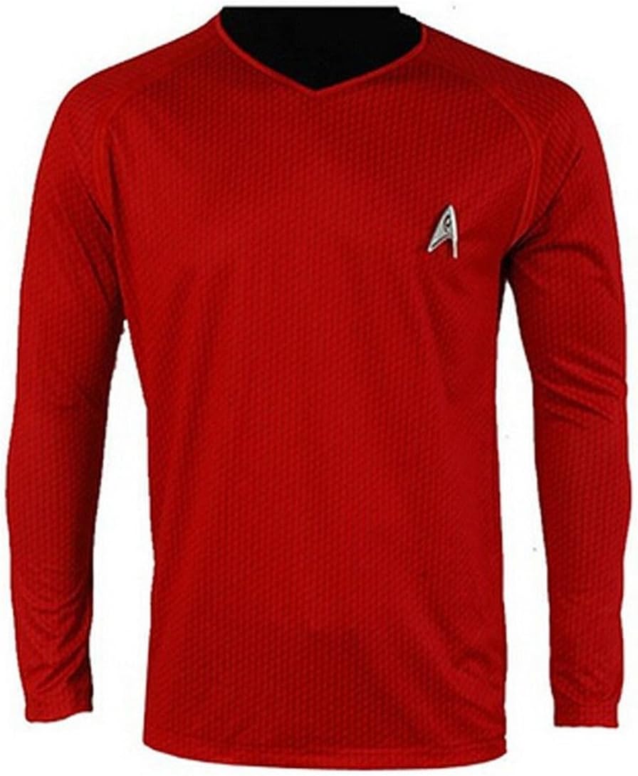 Cosparts Into Darkness Scotty Man's Red Uniform T-shirt