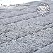 VIVAGLORY Cat Litter Mat Trackpad Litter Trapping Mat, Easy Clean Mess Free Waterproof Anti-Tracking, Muddy Cat Box Catcher for Floor & Indoor, 35