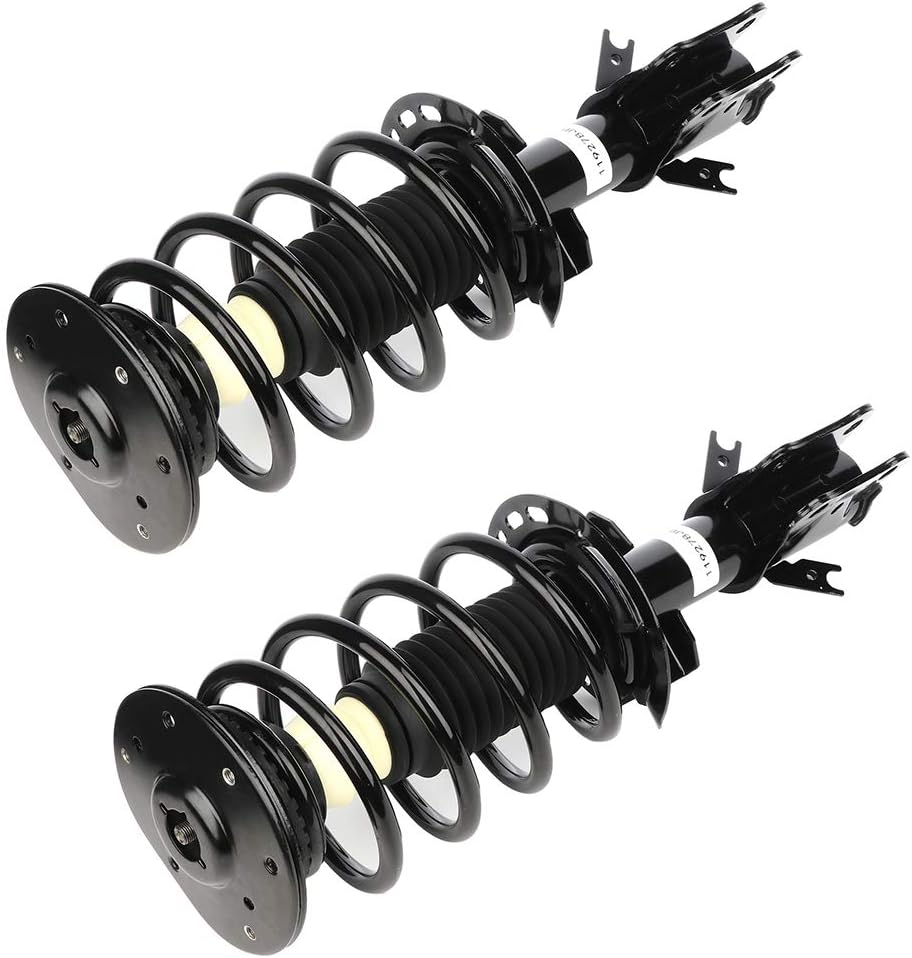 HUBDEPOT 2PC Front Pair Complete Strut & Coil Spring Assembly fit for 2013-2018 Ford Fusion [US Stock]