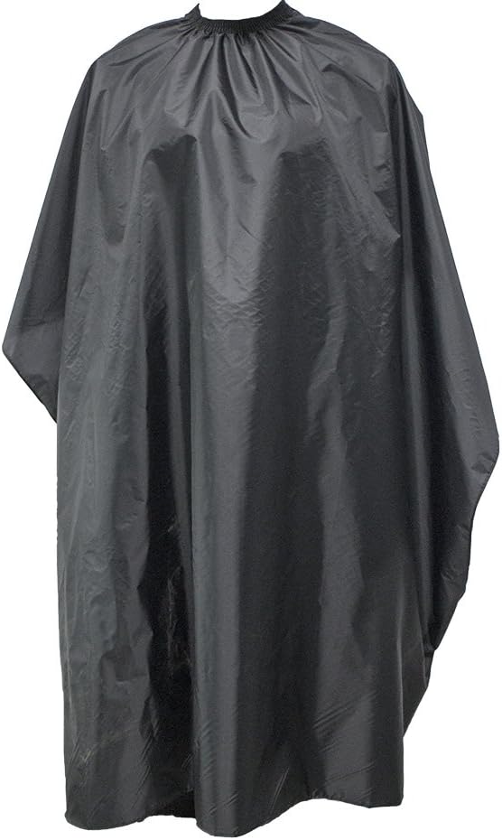 Mobengo Black Barbers Cape Hair Cut Hairdressing Hairdressers Nylon Cape Perfect For Hair Cutting