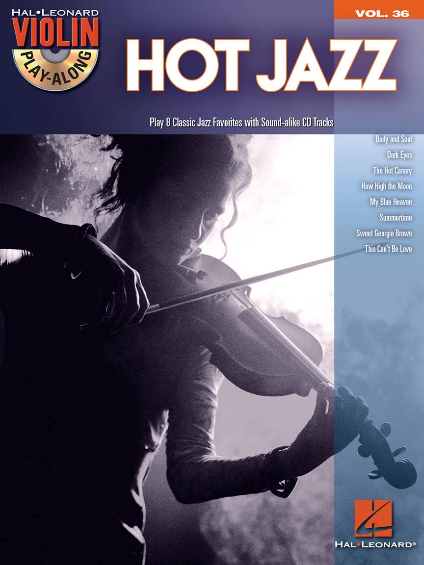 Violin Play Along Volume 36 Hot Jazz Vln Bk/Cd (Hal Leonard Violin Play Along)