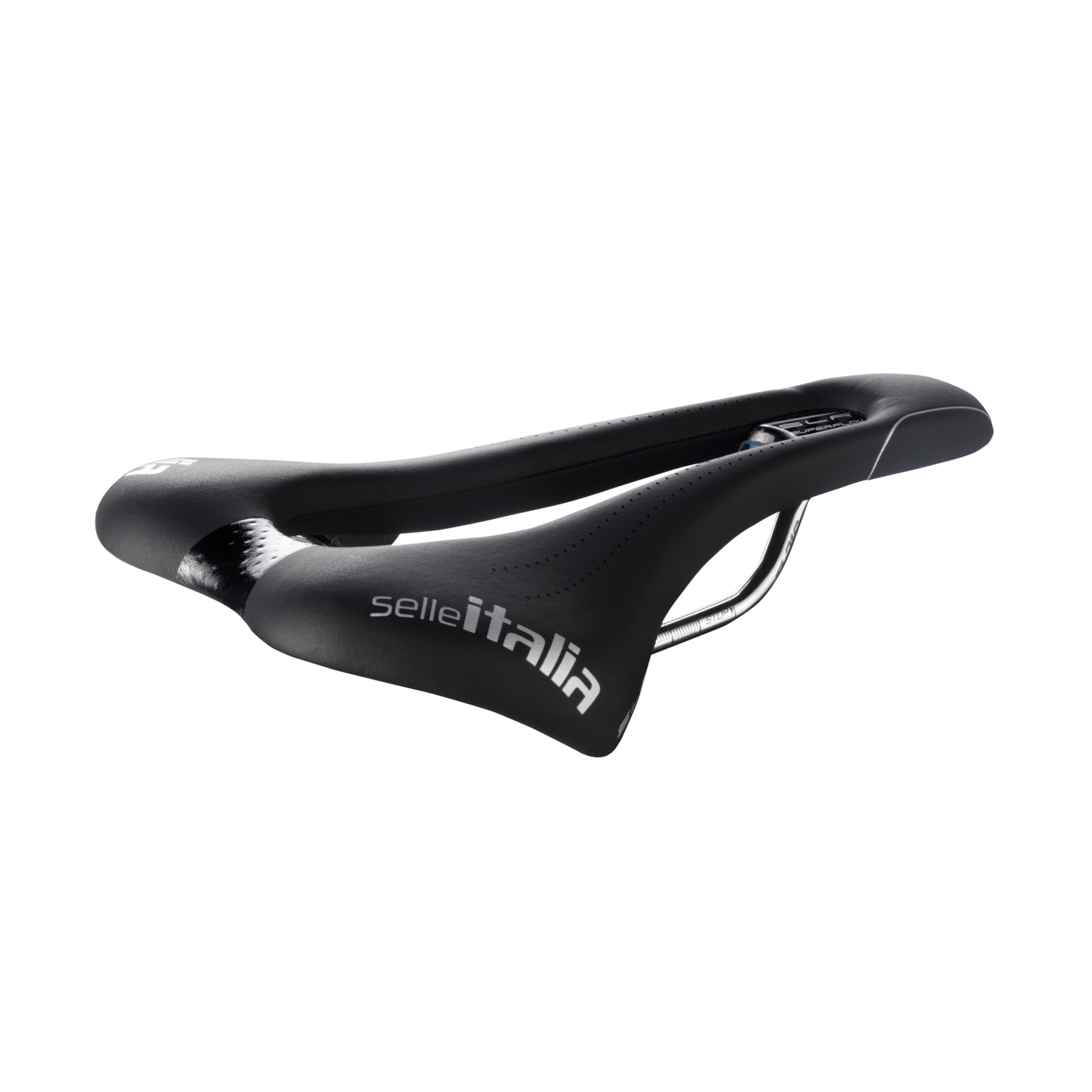 Selle Italia SLR Superflow Ti316 Saddle, Black, Size S3