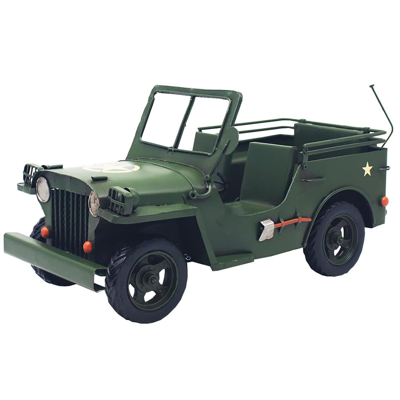 Lesser & Pavey Vintage Jeep Shelf Ornaments for Vintage Room Decor and Home Decor | Vintage Decorations Gifts for Men & Women | Lovely Decorative Home Accessories